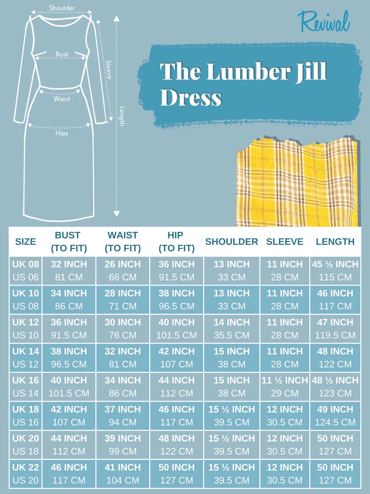 1940s Vintage Lumber Jill Check Day Dress in Yellow