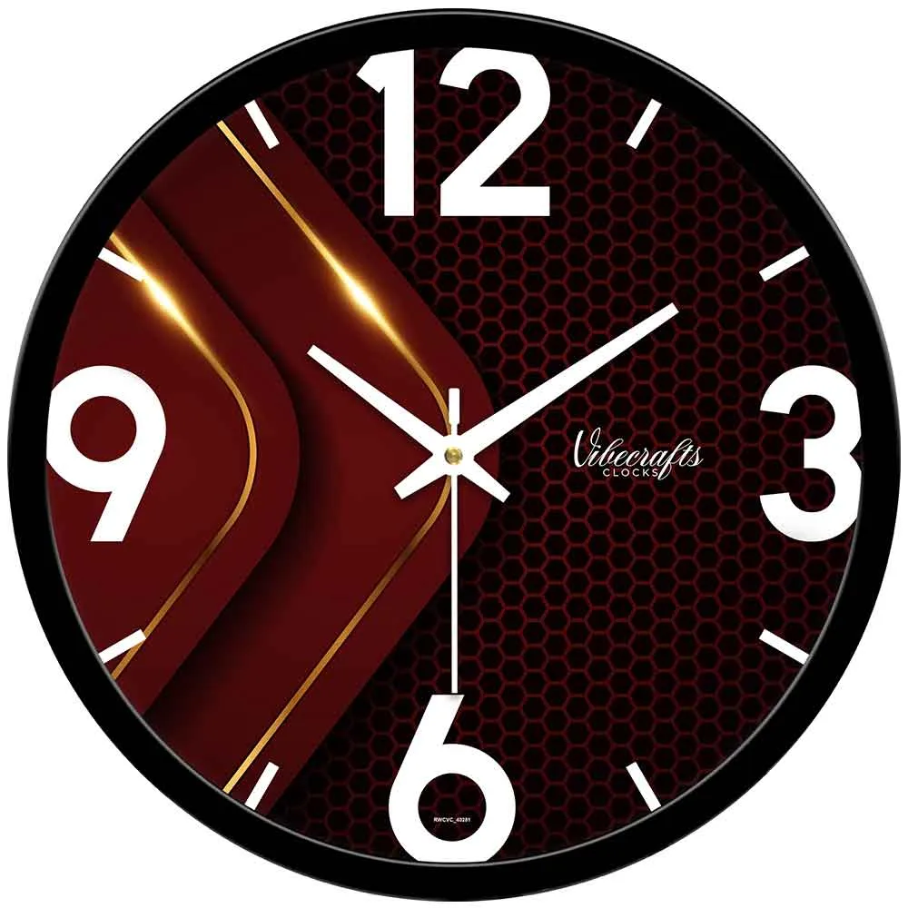 3D Hexa Shape Designer Wall Clock