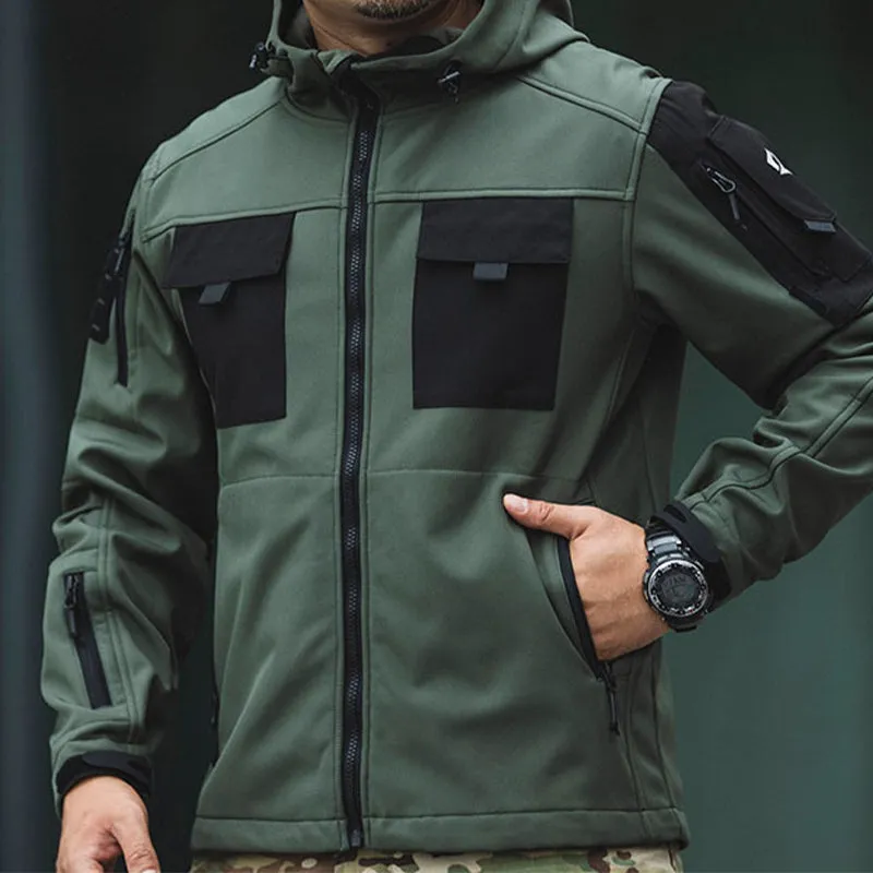 5-IN-1 Softshell Waterproof All Terrain Tactical Jacket