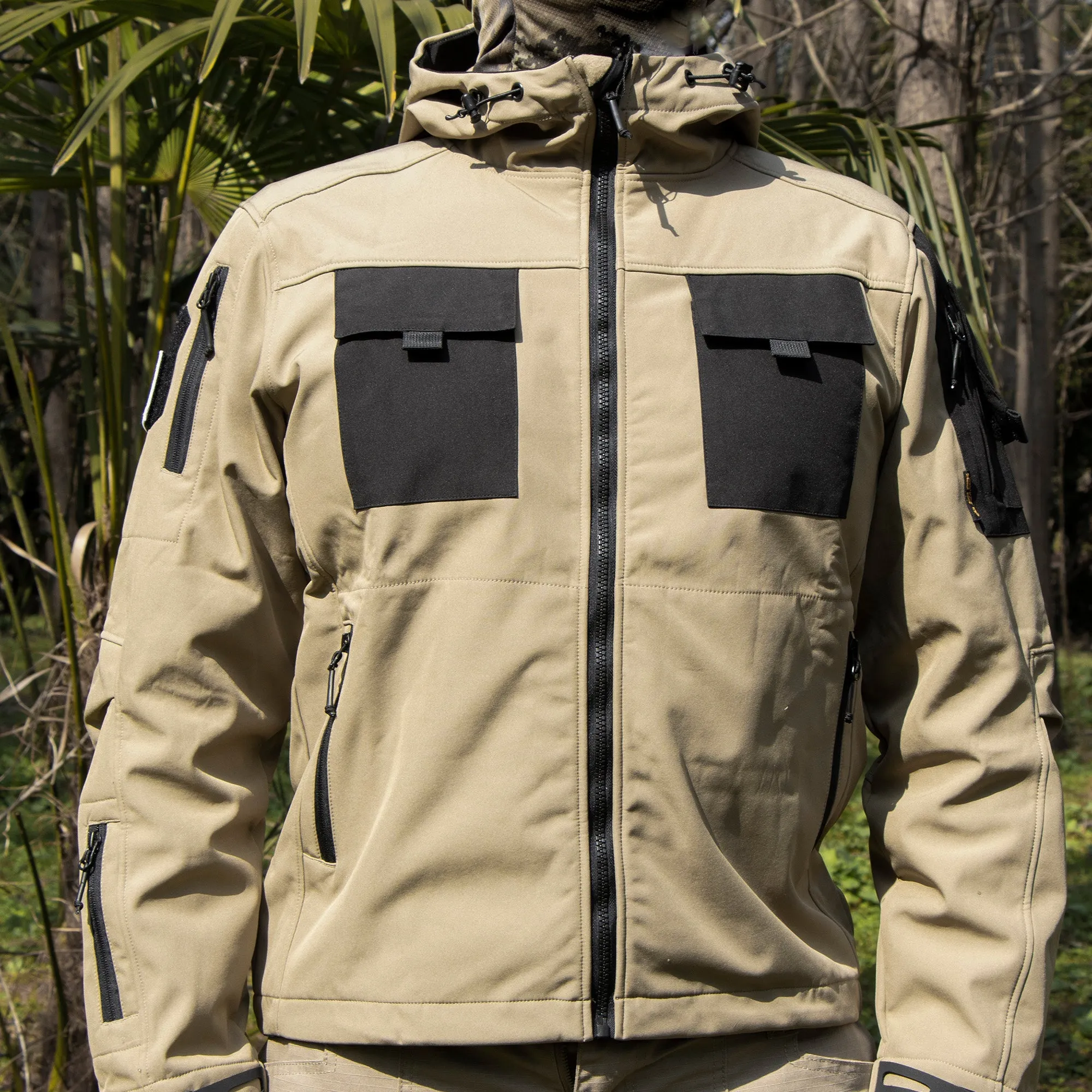 5-IN-1 Softshell Waterproof All Terrain Tactical Jacket