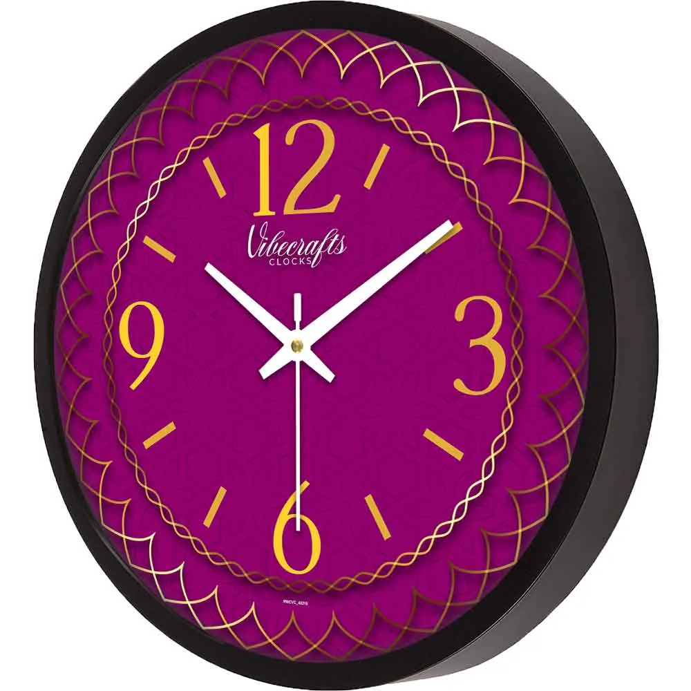 Abstract color Design Printed Wall Clock