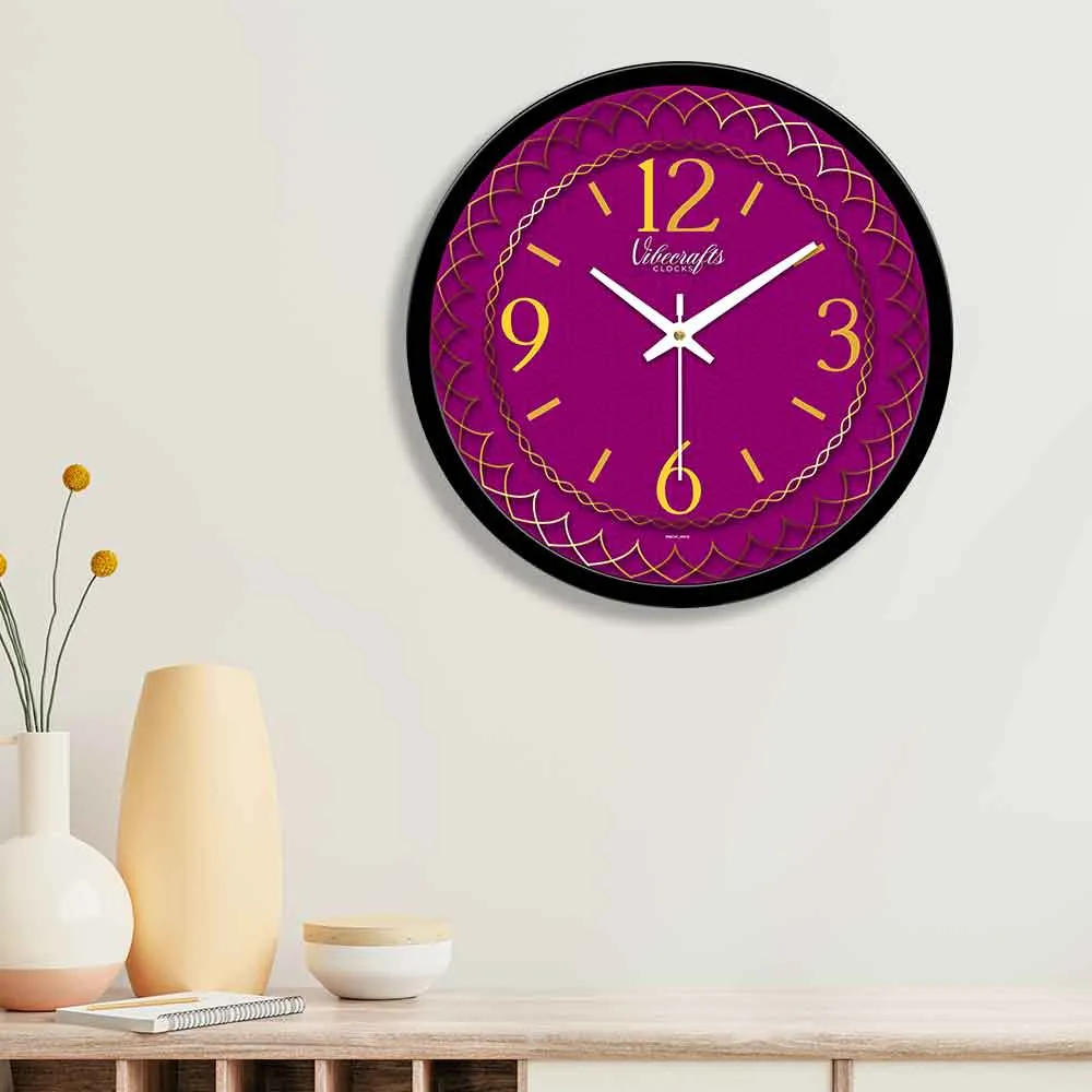 Abstract color Design Printed Wall Clock