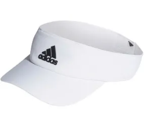 Adidas AeroReady Performance Visor - Unisex (White/Black)