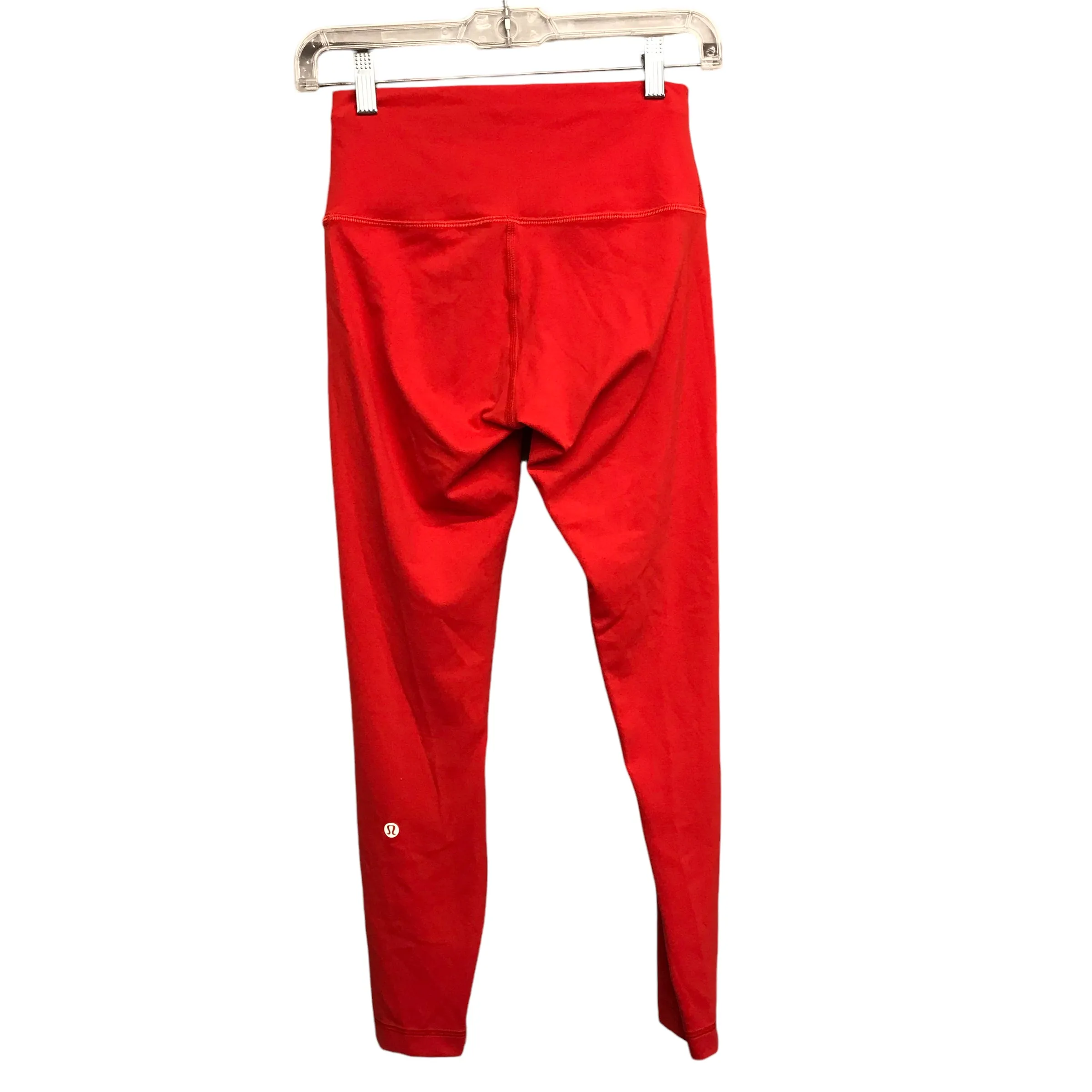 Athletic Leggings By Lululemon In Red, Size:S