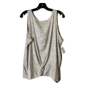 Athletic Tank Top By Athleta In Cream, Size: 2x