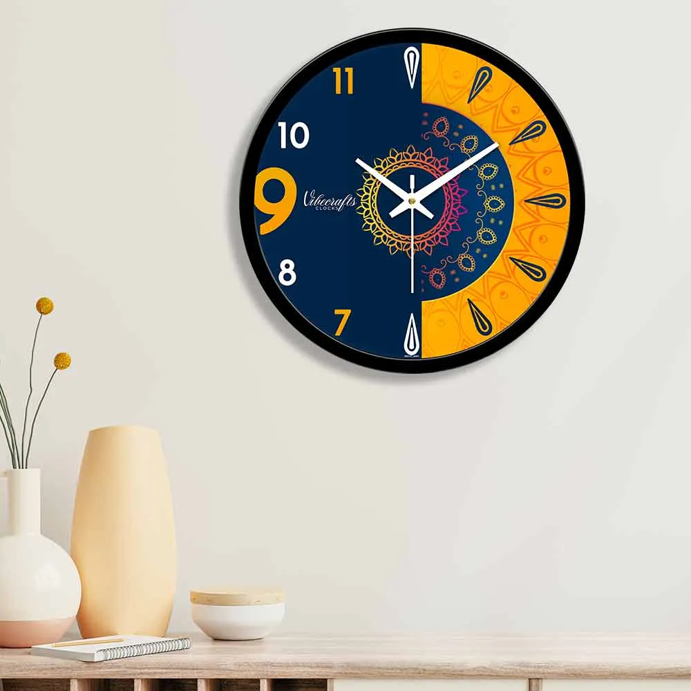 Beautiful Luxury Pattern Designer Wall Clock