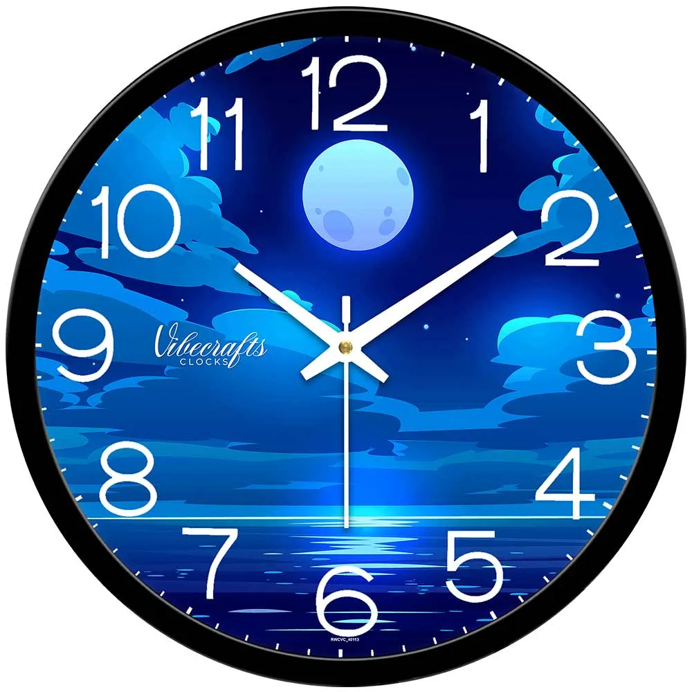 Beautiful Night View Designer Wall Clock