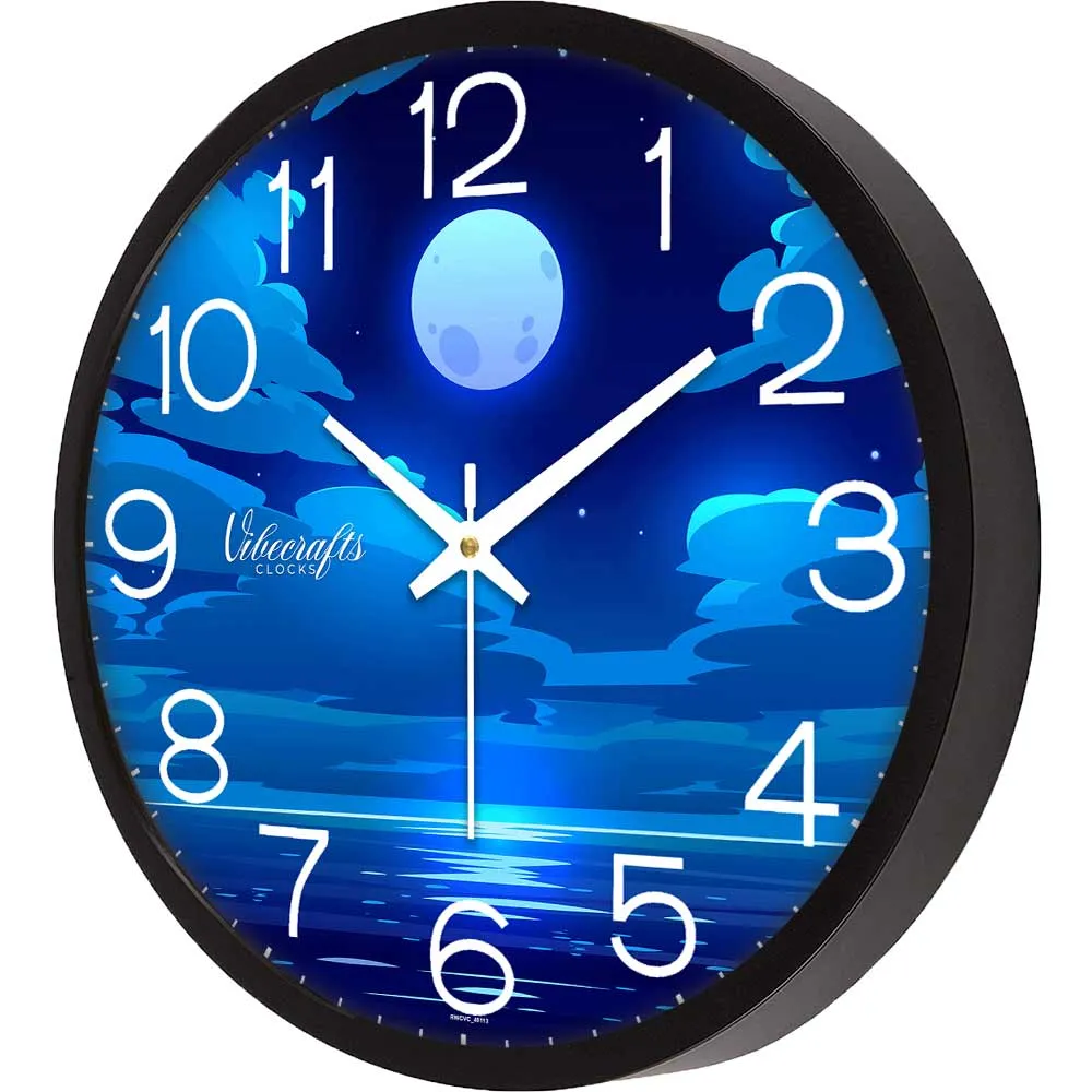 Beautiful Night View Designer Wall Clock