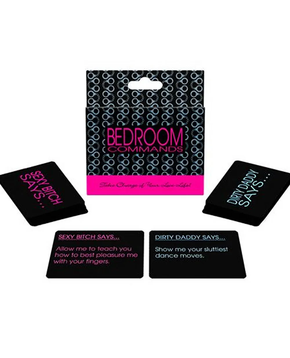 BEDROOM COMMANDS CARD GAME