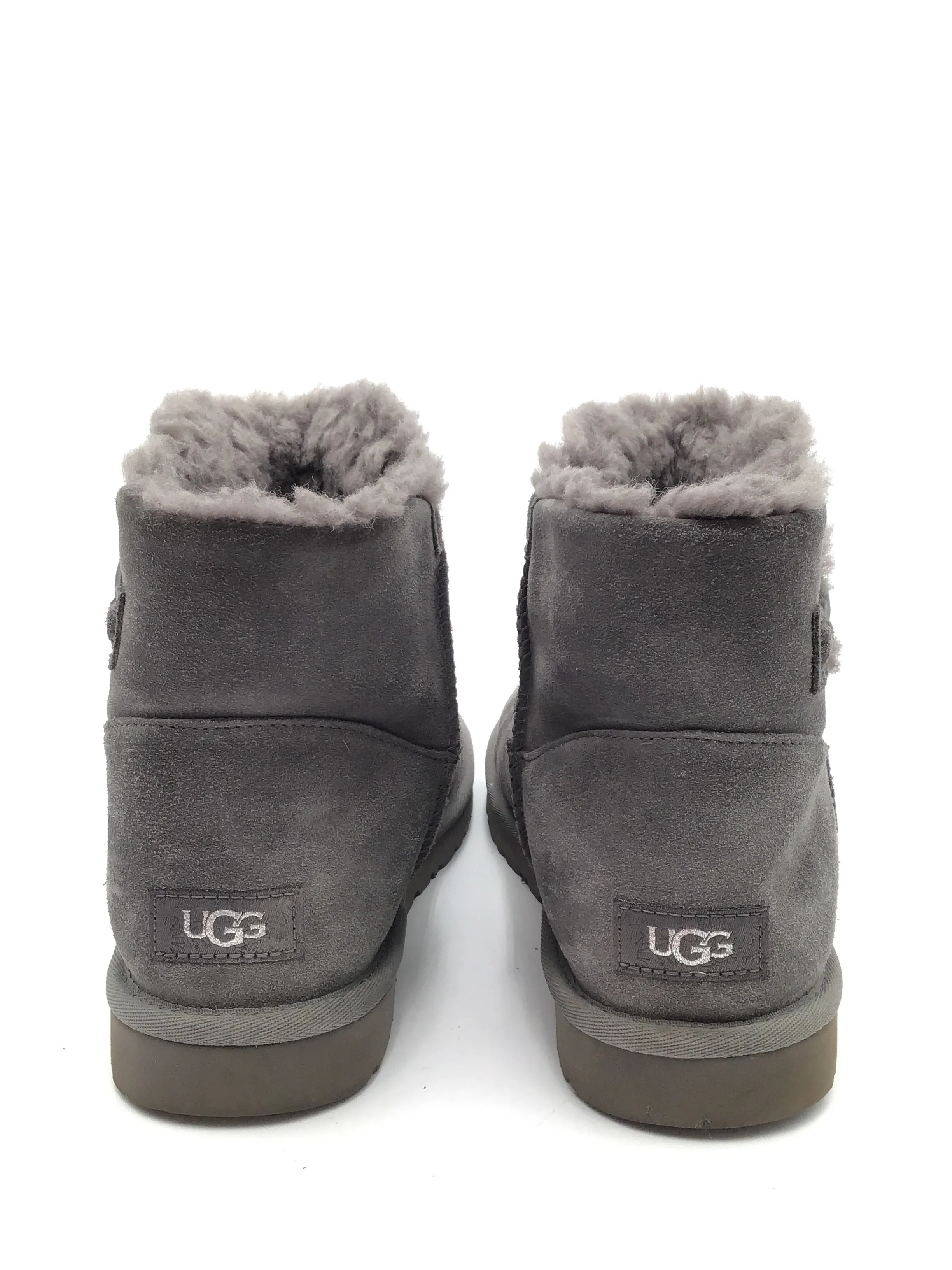 Boots Designer By Ugg In Grey, Size: 10