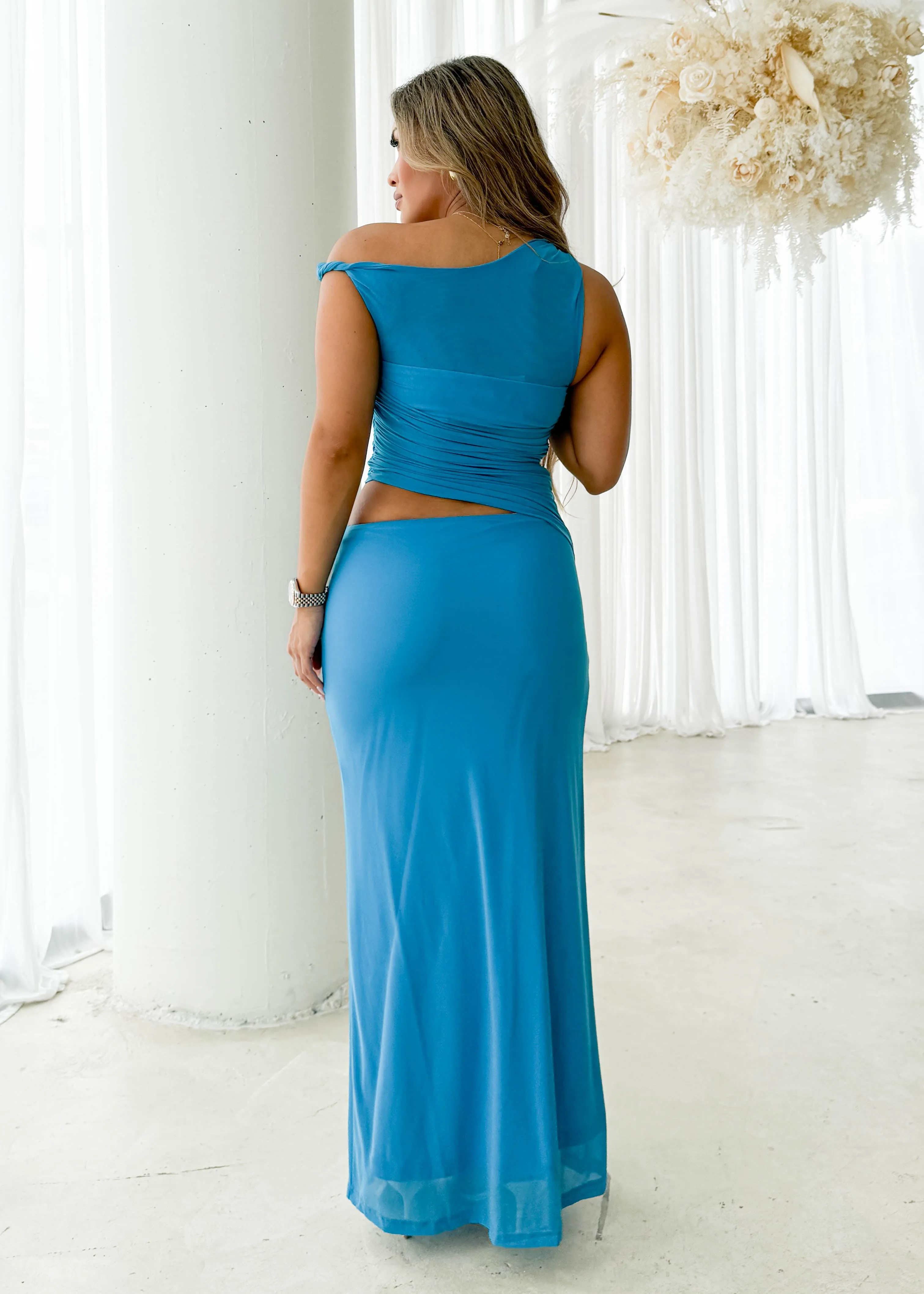 Brielle Maxi Dress - Ocean