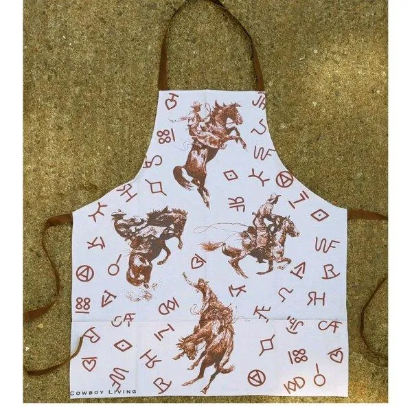 Bronc & Brands Kitchen Apron