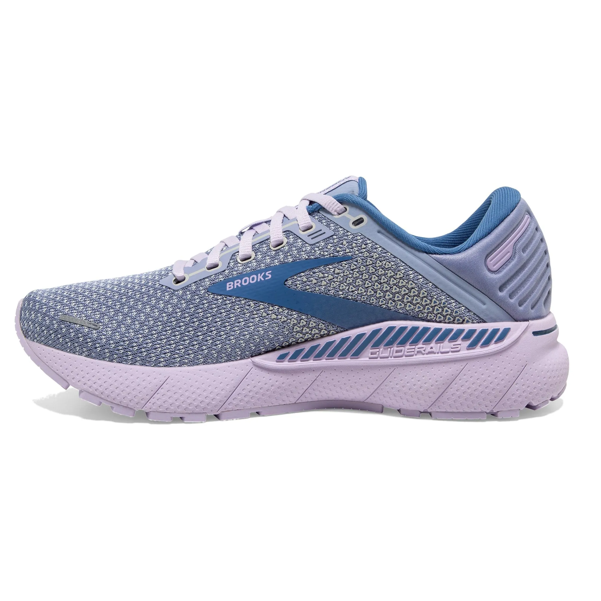 Brooks Women's 120353 589 Adrenaline GTS 22 Purple Dutch Blue Lilac Cushion Support Running Shoes