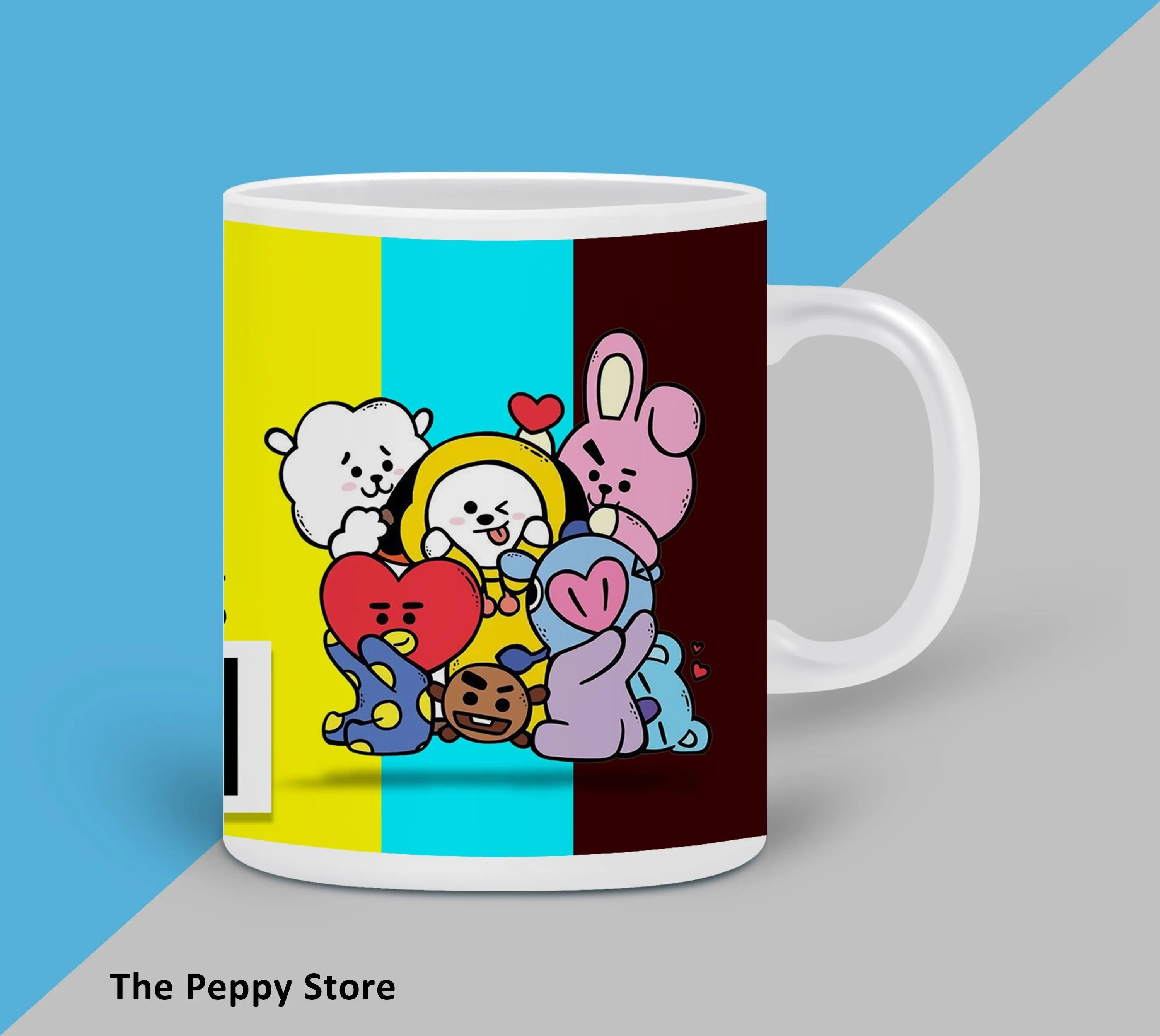 Bt21 Funny White Mug