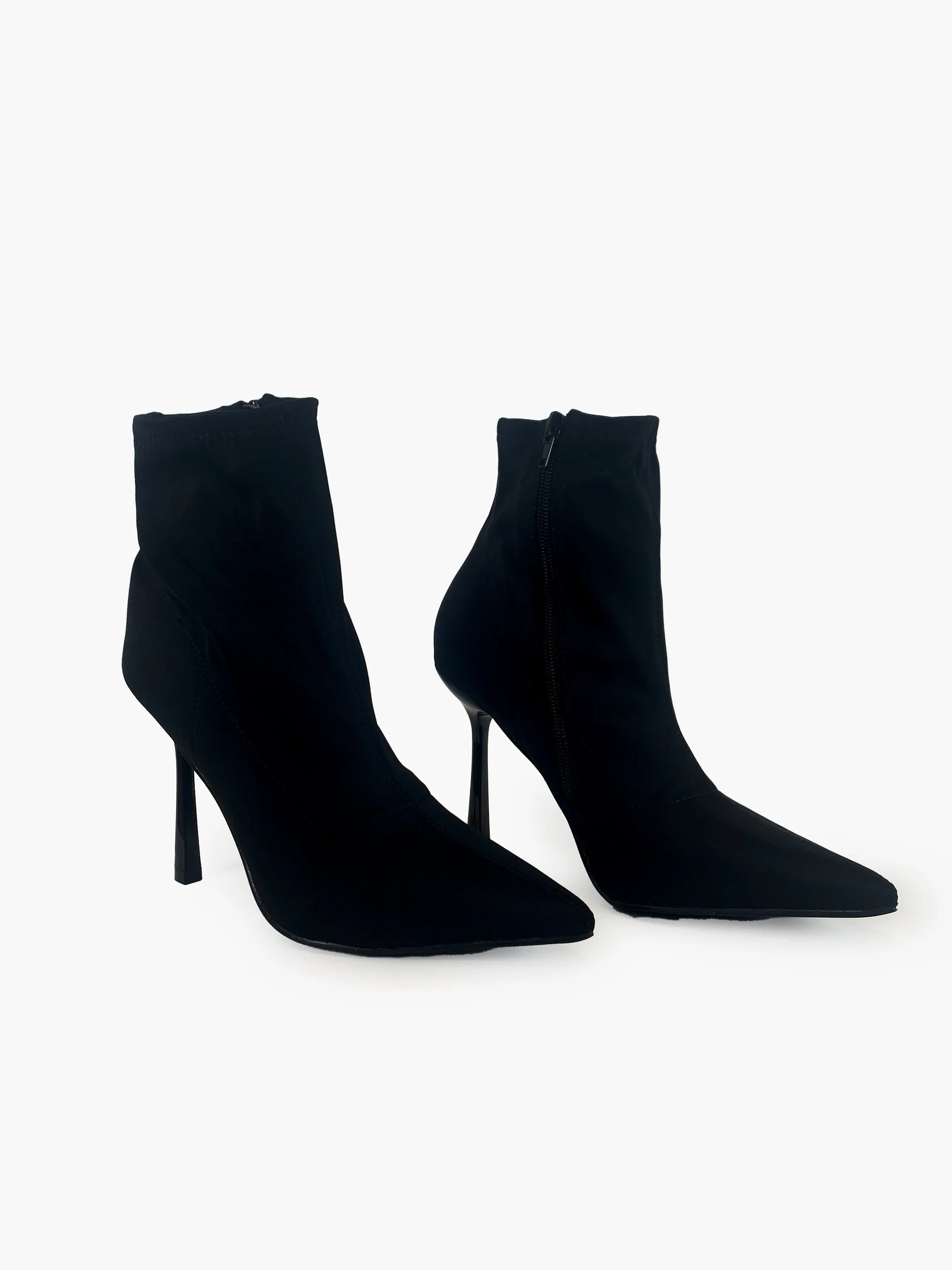 Clodagh Black Sock Boots