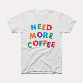 Coffee Alphabet Adult Unisex Tee