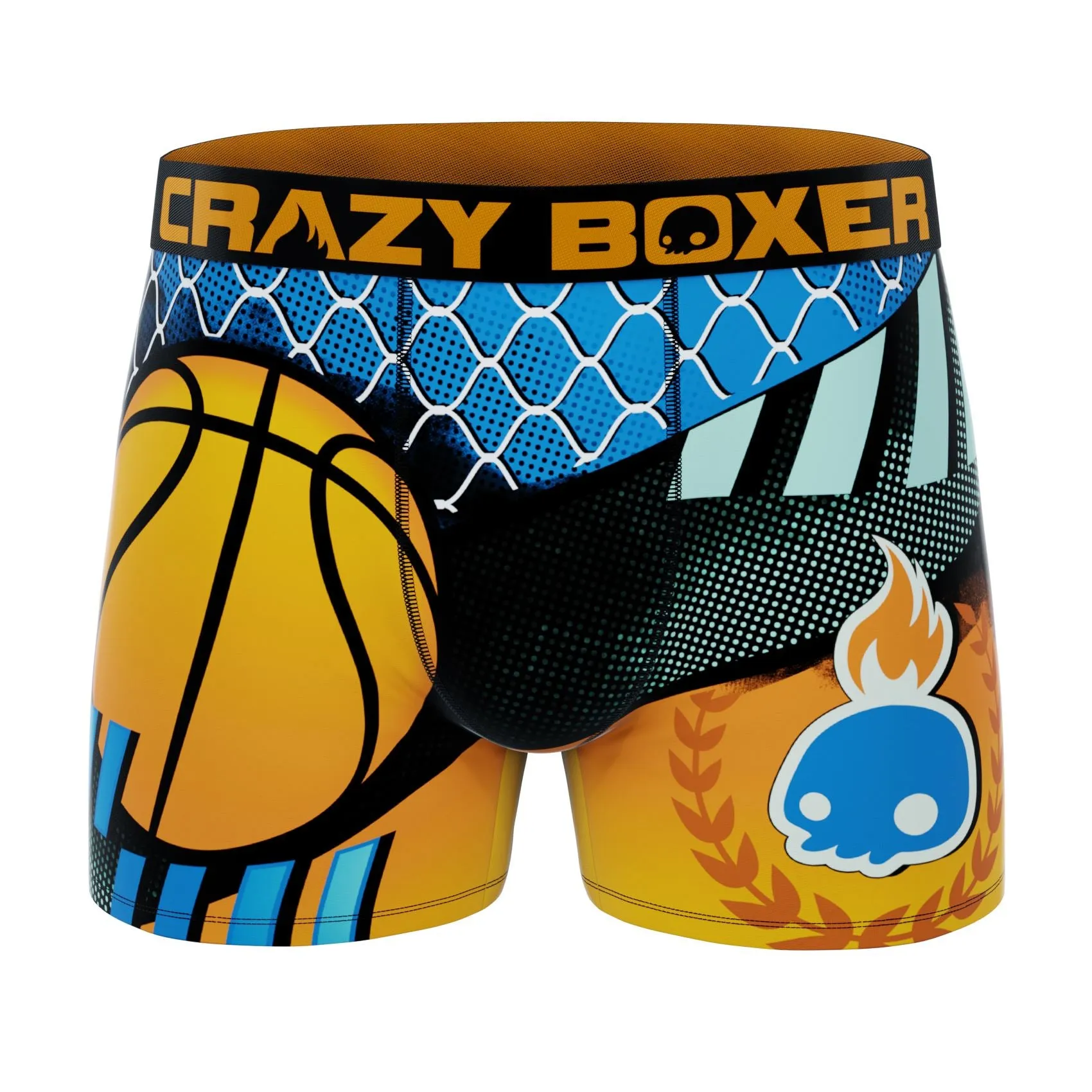 CRAZYBOXER Sport Basket Men's Boxer Briefs (3 Pack)