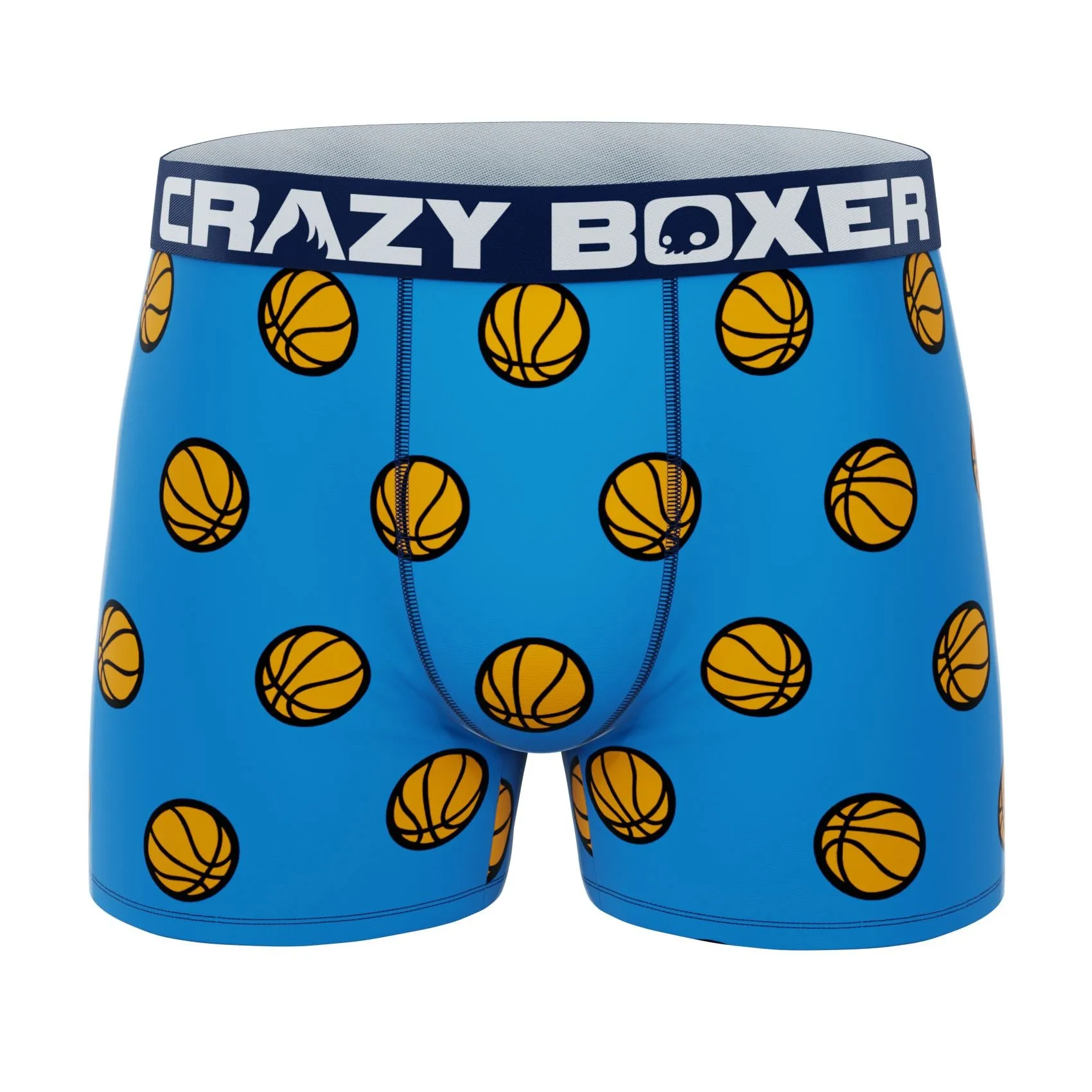 CRAZYBOXER Sport Basket Men's Boxer Briefs (3 Pack)