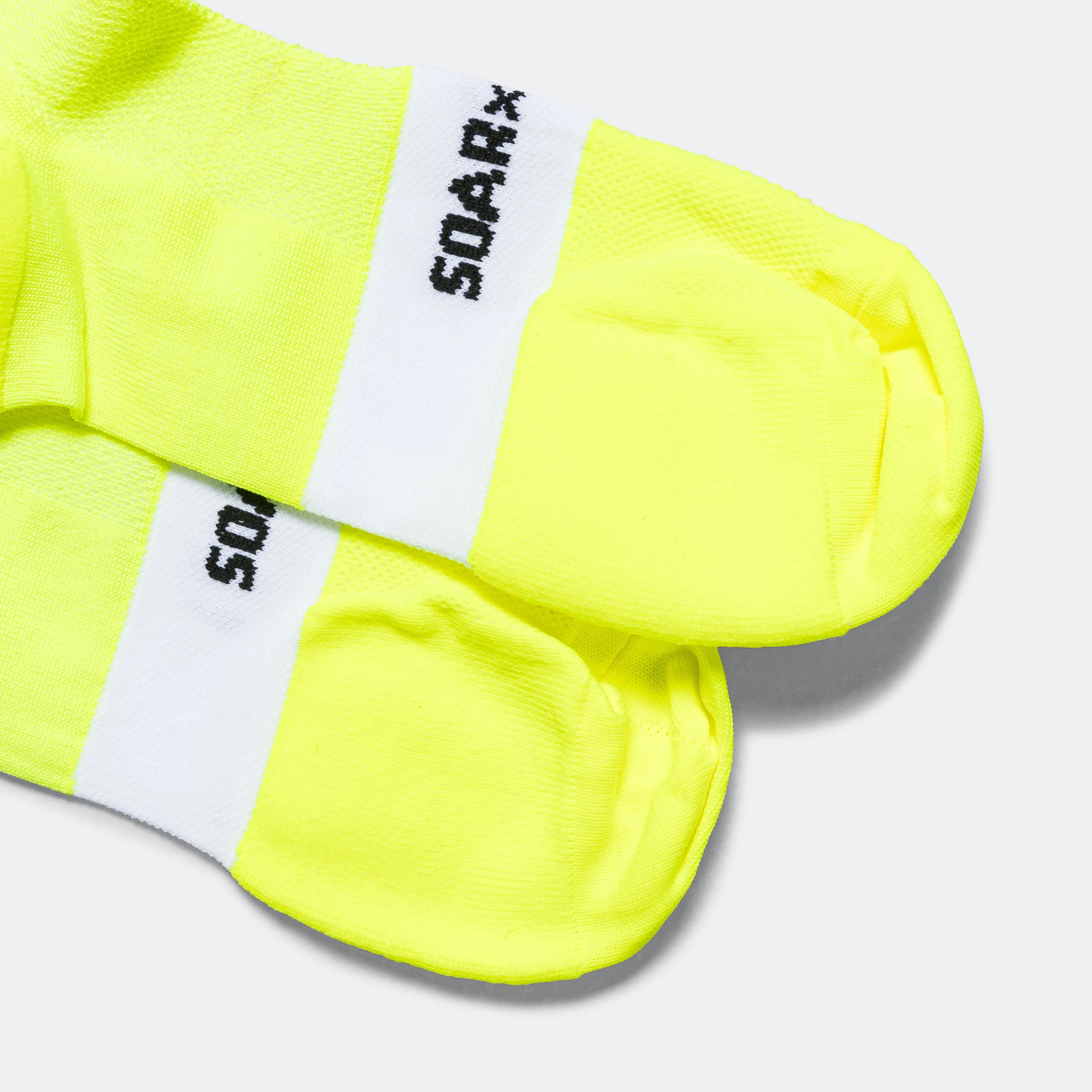 Crew Socks - Fluro Yellow