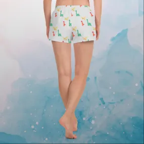 Cute Dino Unique Athletic Shorts