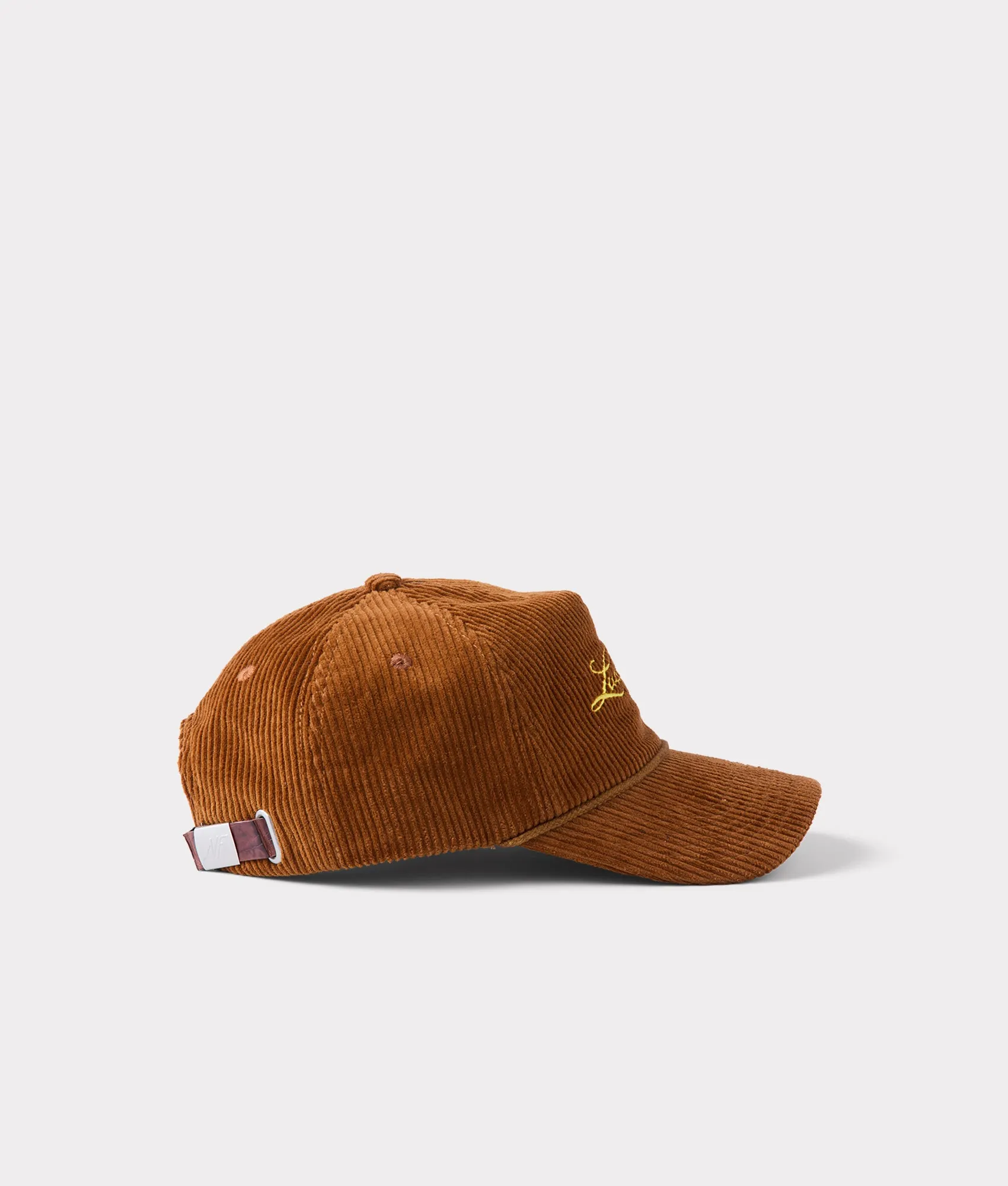 Double L Corduroy Cap :: Rust