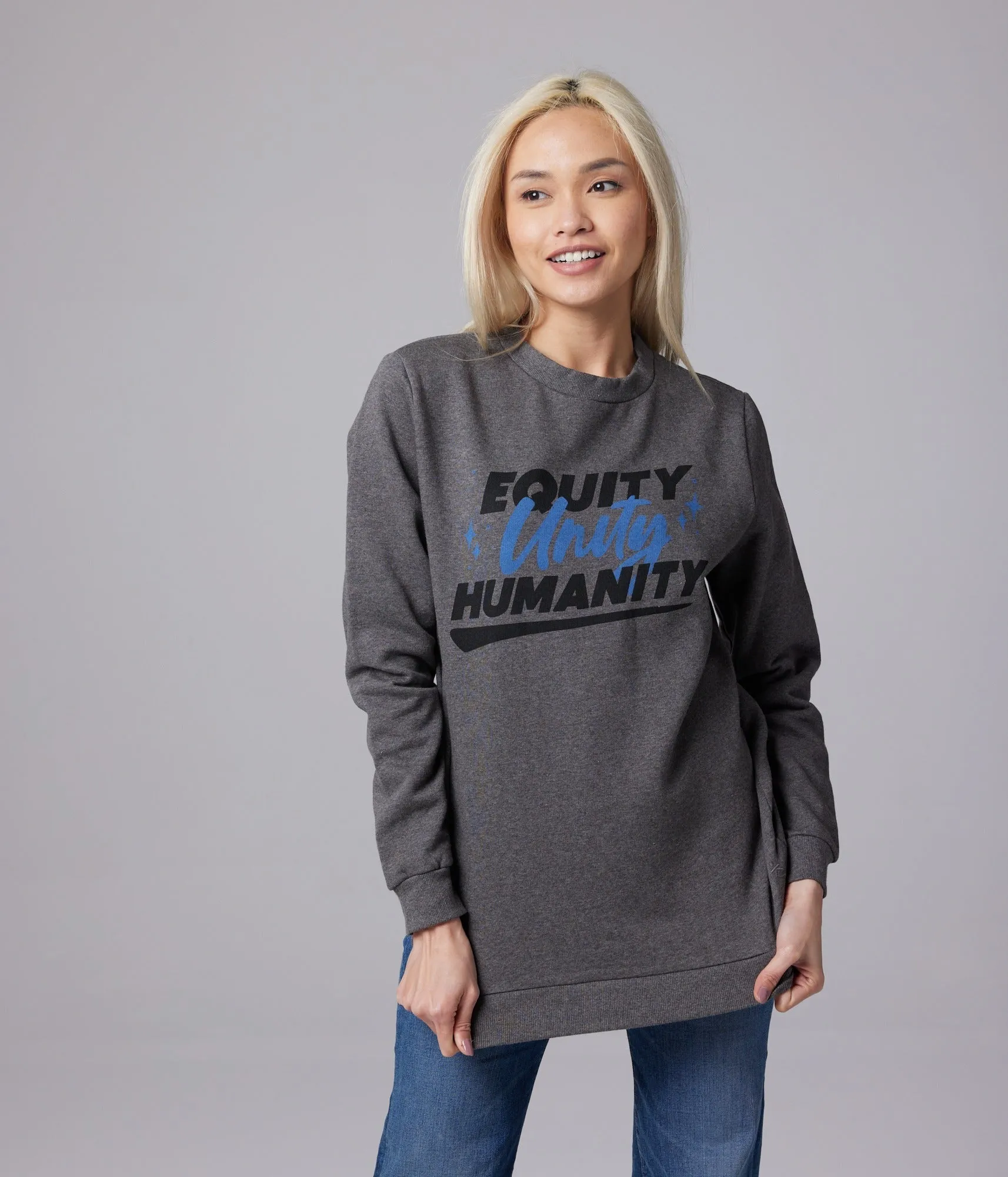 Equity Unisex Pullover - Heather Grey