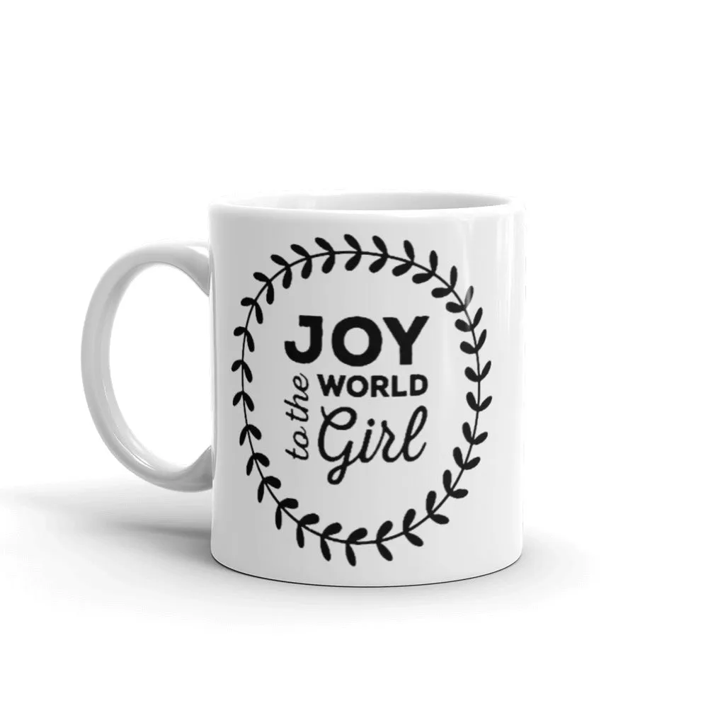 GLOSSY MUG - JOY TO THE WORLD GIRL