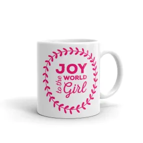 GLOSSY MUG - JOY TO THE WORLD GIRL