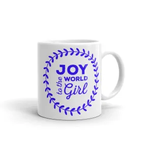 GLOSSY MUG - JOY TO THE WORLD GIRL