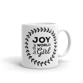 GLOSSY MUG - JOY TO THE WORLD GIRL