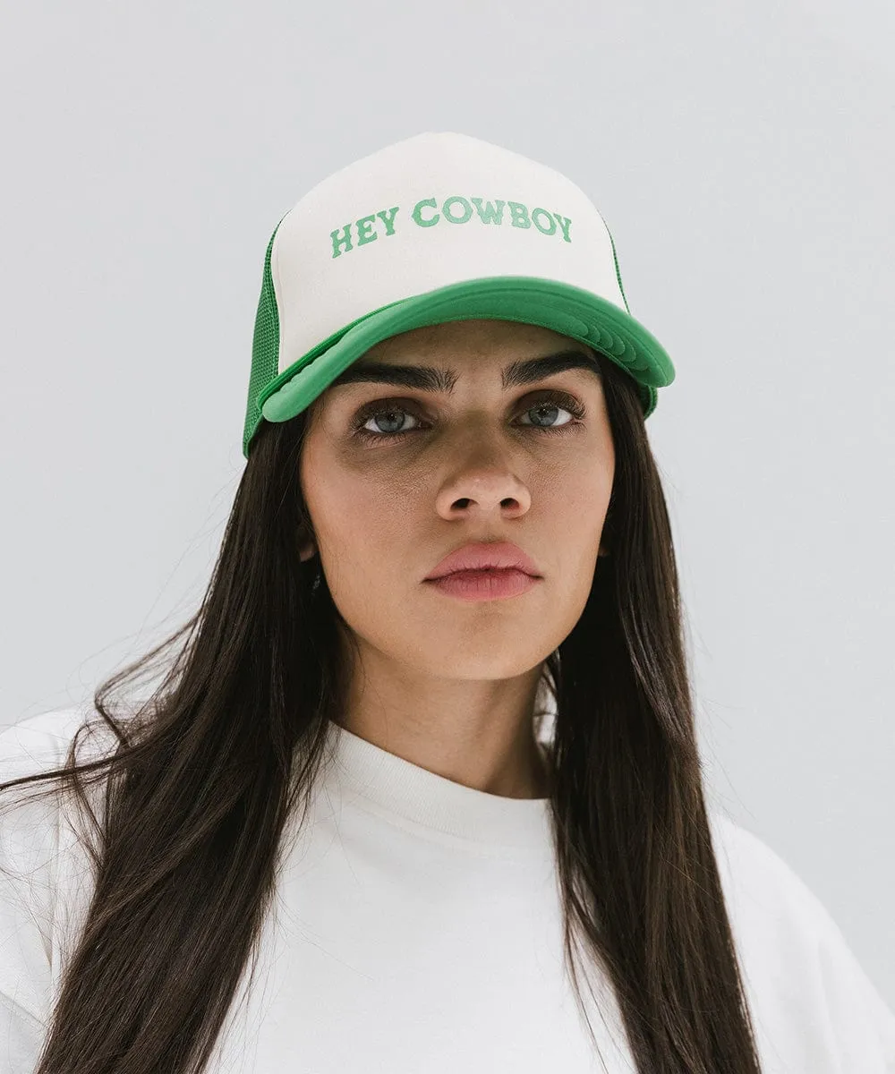 Hey Cowboy Foam Trucker Hat