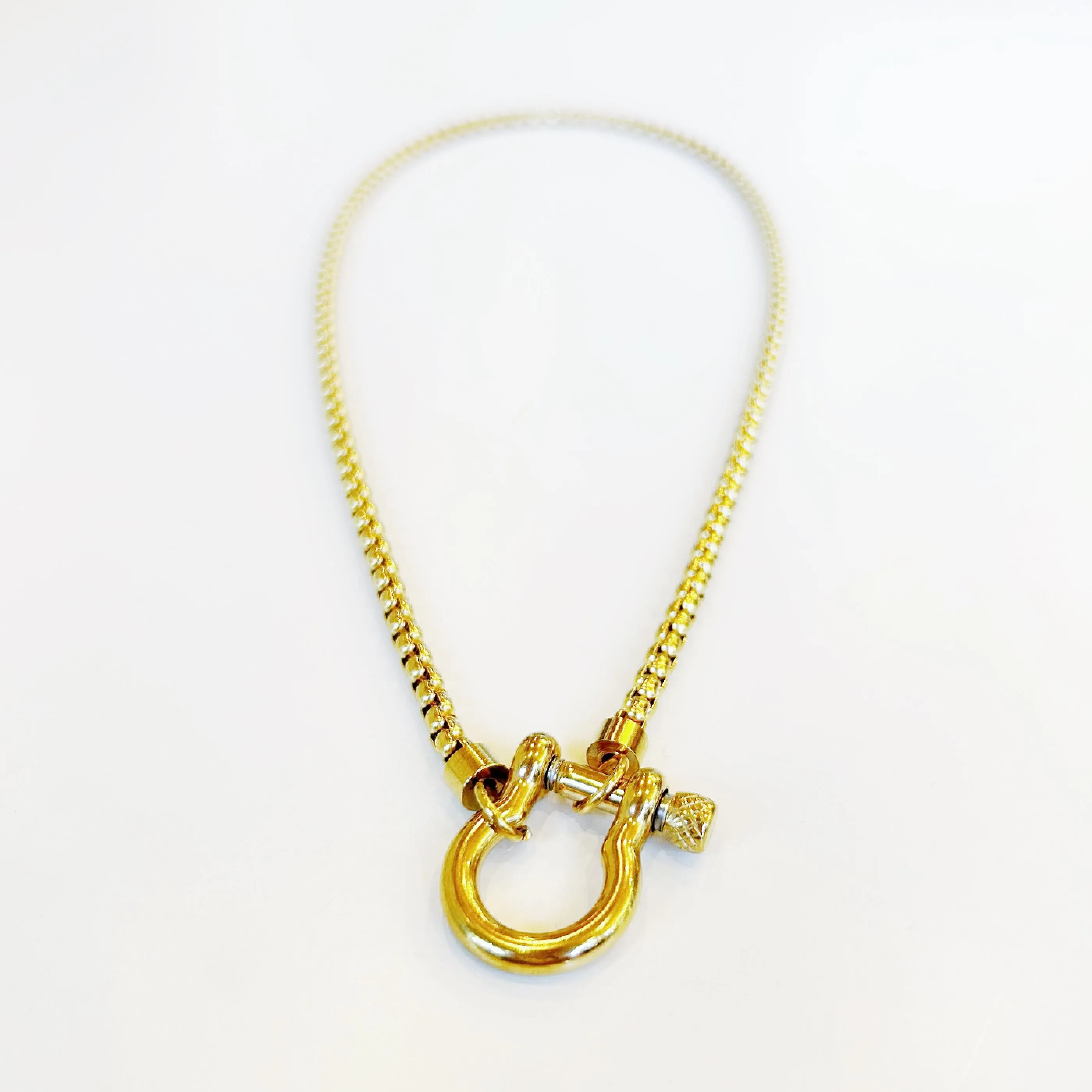 Horseshoe Statement Necklace