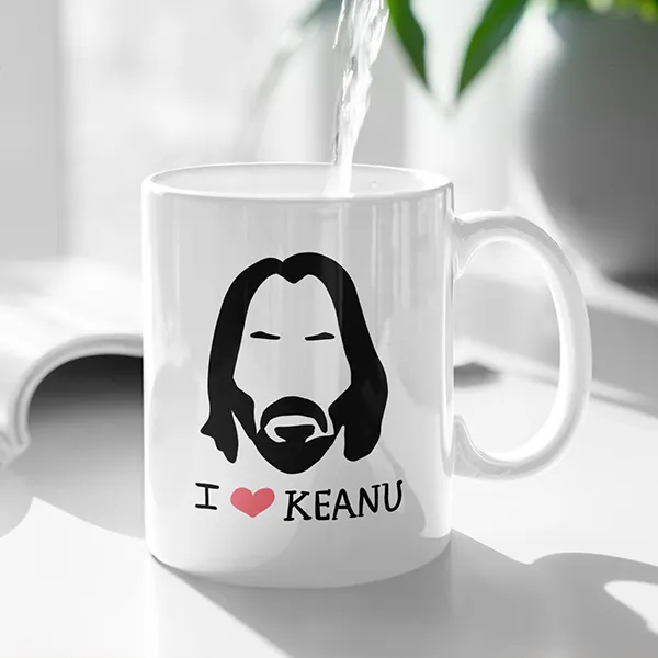 I Heart Keanu Mug