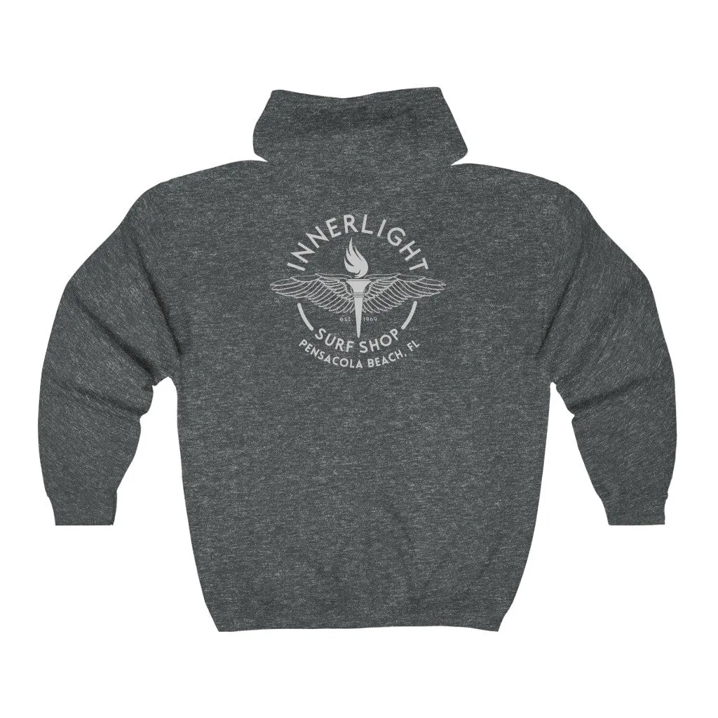 IL New Wing Unisex Full Zip Hooded Sweatshirt