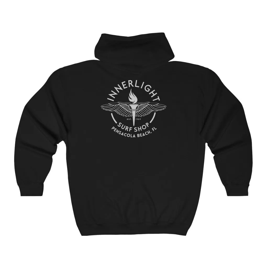 IL New Wing Unisex Full Zip Hooded Sweatshirt