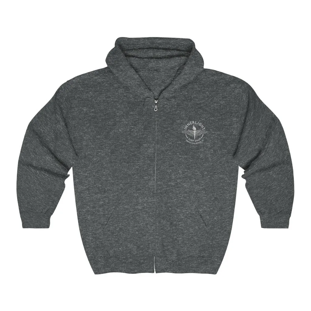 IL New Wing Unisex Full Zip Hooded Sweatshirt