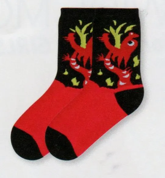 K Bell Kids Dragon Sock