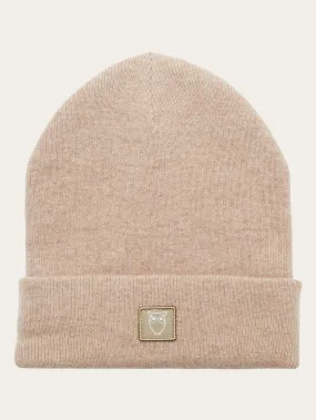 Kids Wool beanie - Kelp melange