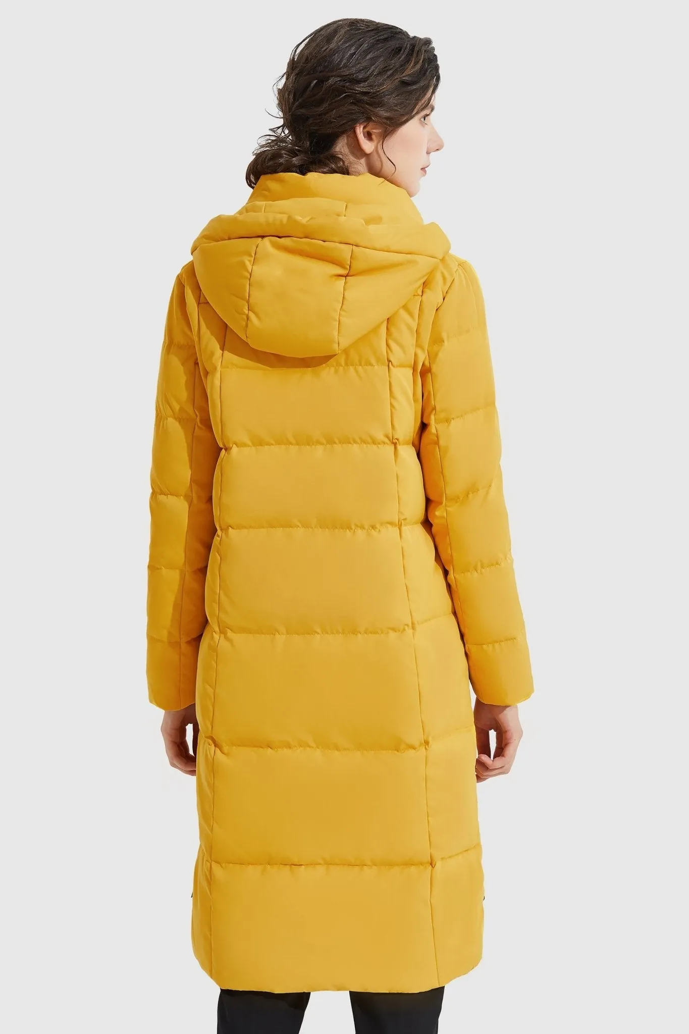 Knee Length Thickened Down Jacket