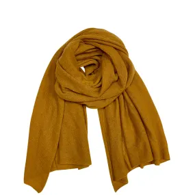 LIGHT CASHMERE SCARF IN GINGER