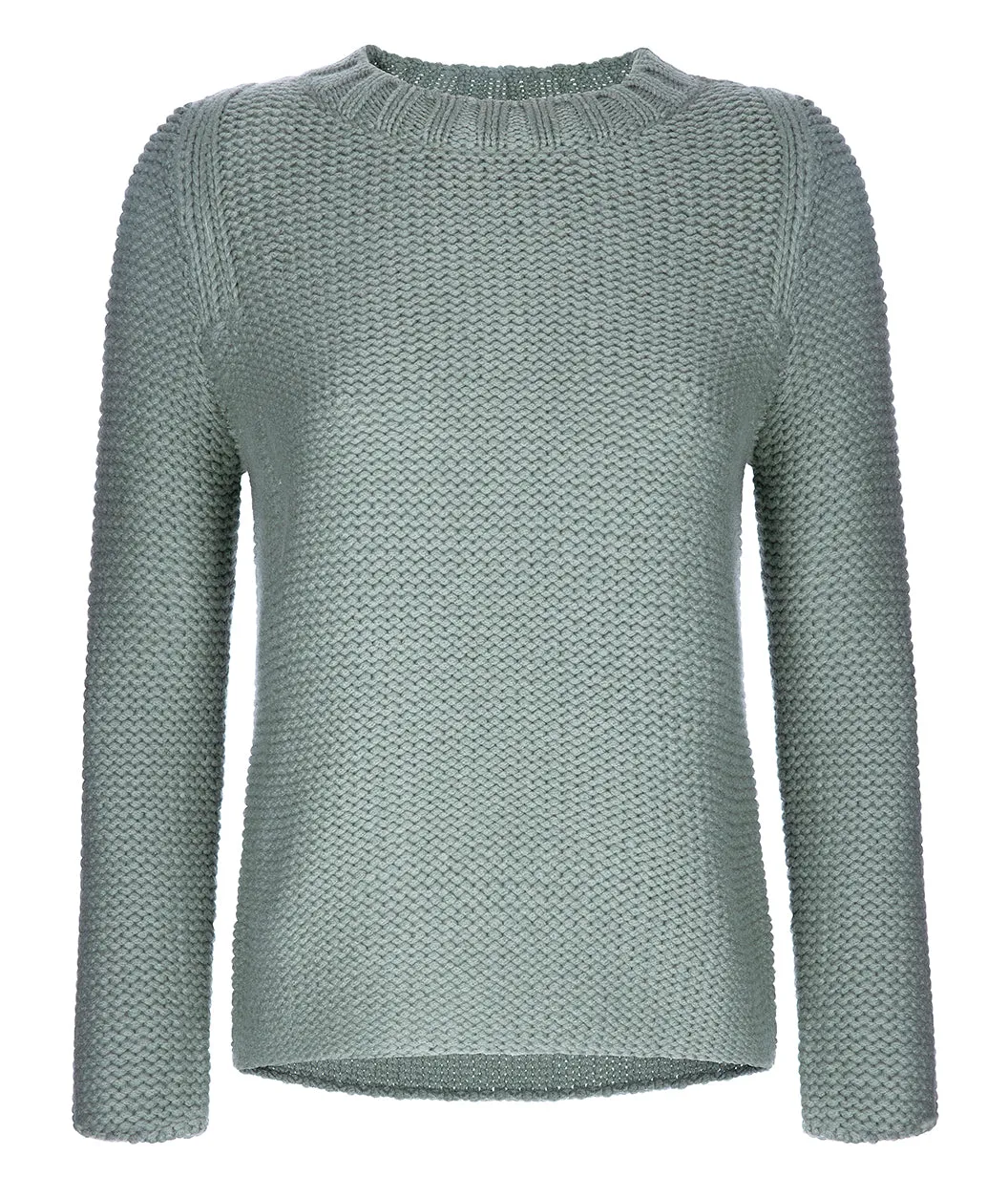 LIGHTWEIGHT CASHMERE CREW NECK SWEATER "ALBA"