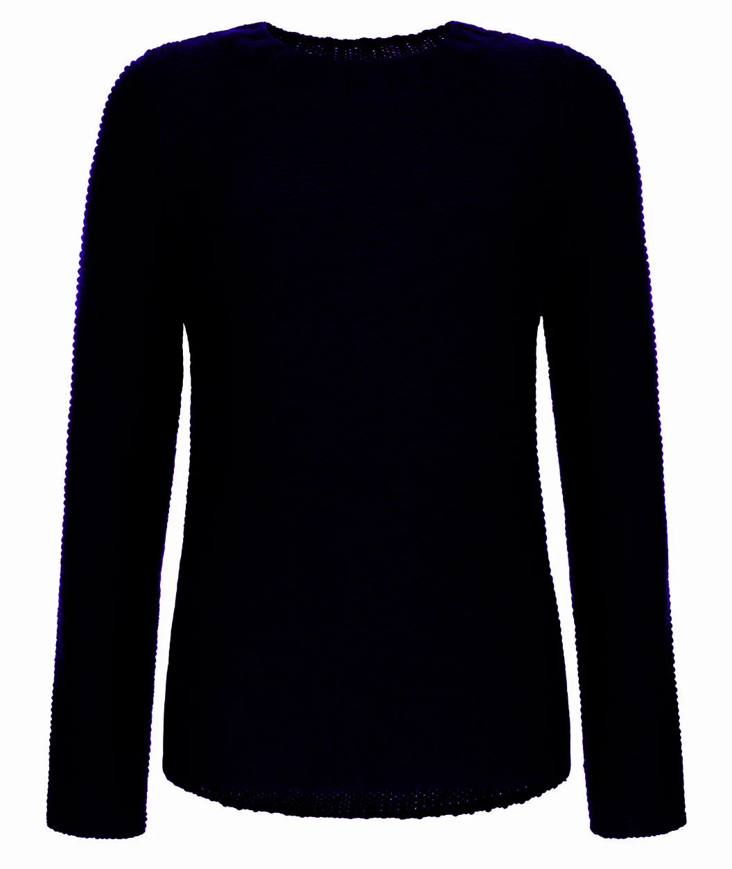 LIGHTWEIGHT CASHMERE CREW NECK SWEATER "ALBA"