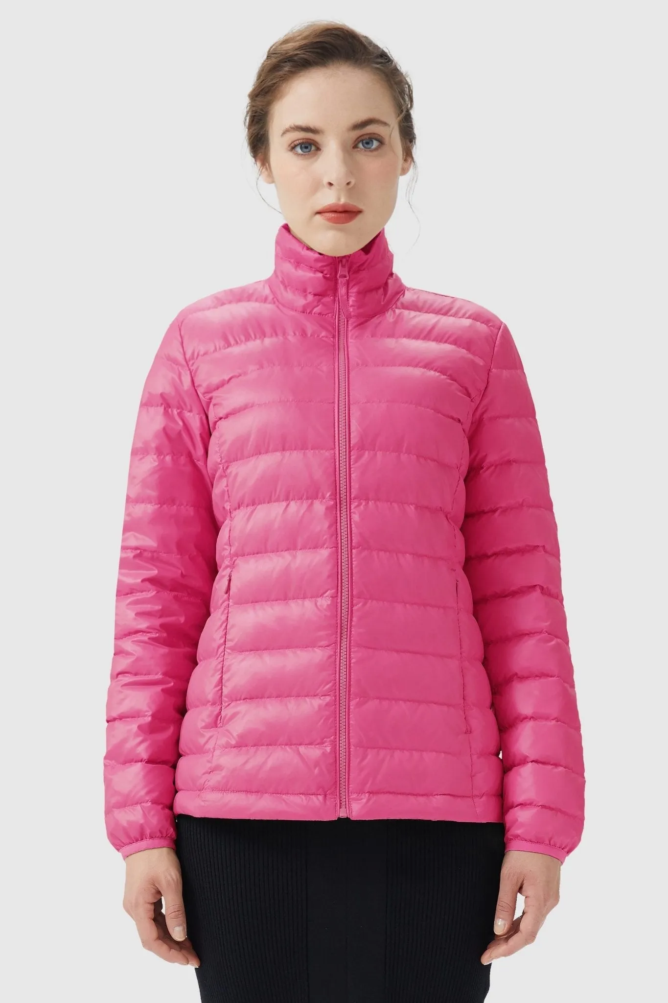 Lightweight Quilted Packable Down Jacket