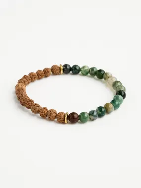 Mala Bead Bracelet - Indian Agate