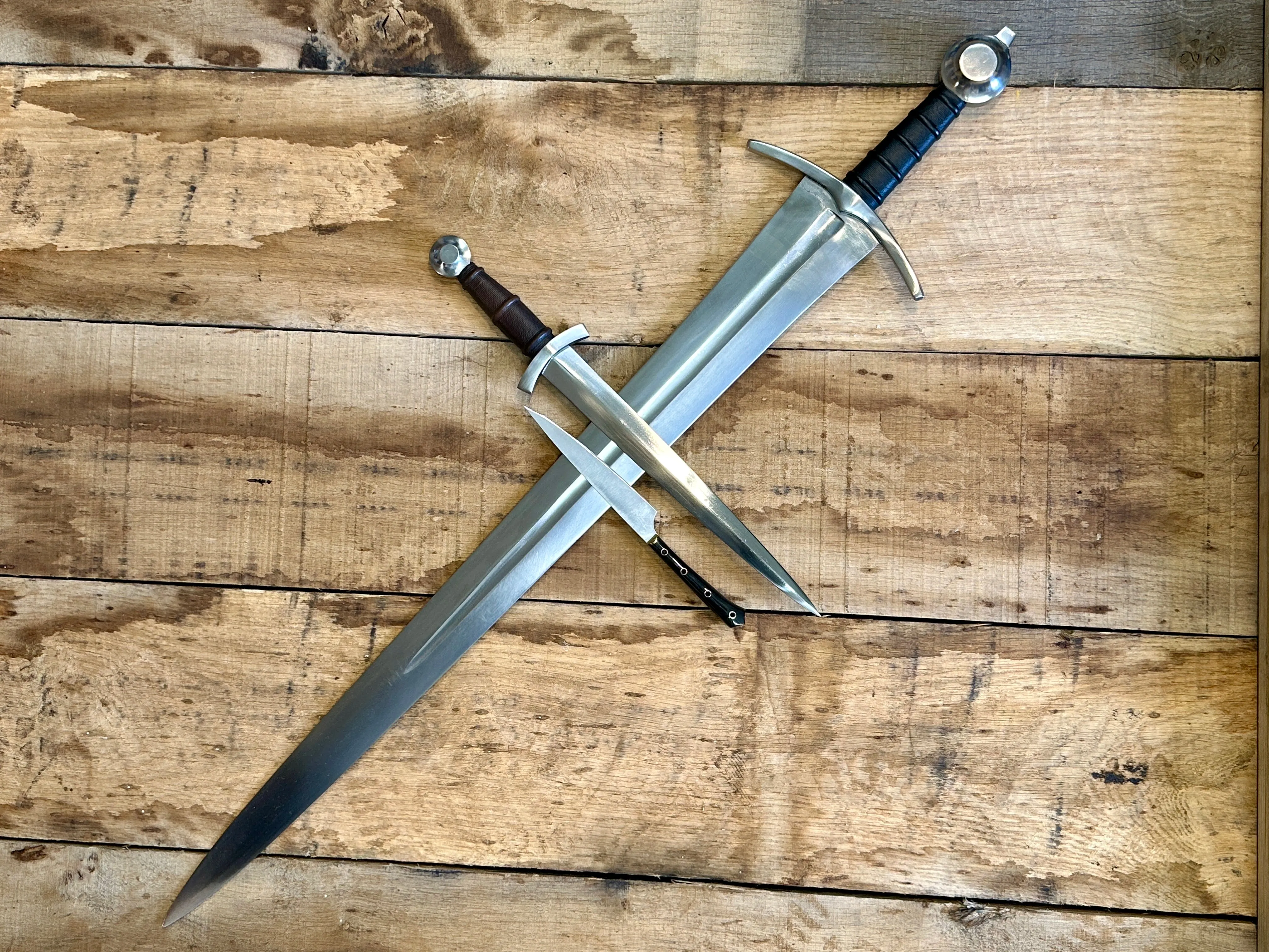 Medieval Arming Sword Type XIV 1270-1350 Bundle with FREE sword bag