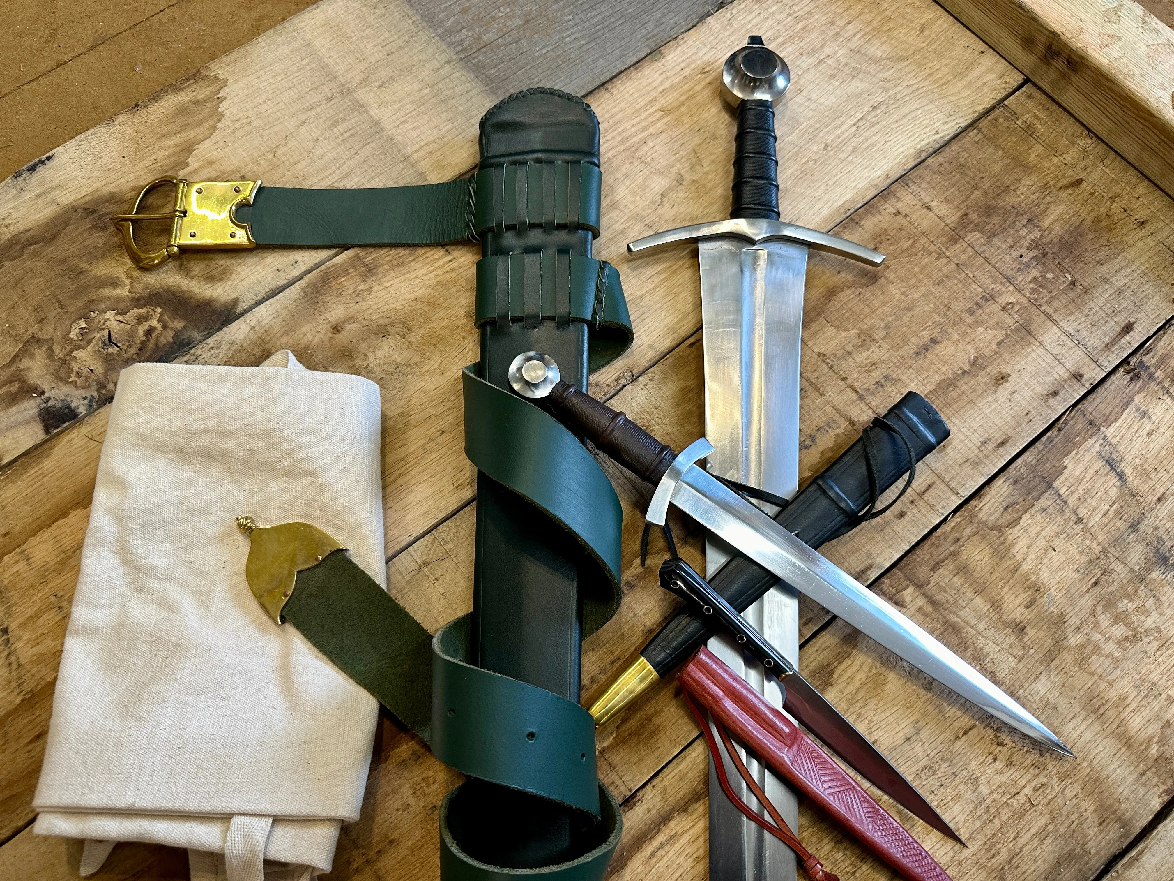 Medieval Arming Sword Type XIV 1270-1350 Bundle with FREE sword bag