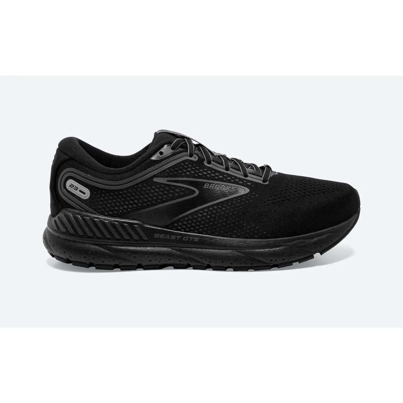 Men's Beast GTS 23 Running Shoe - Black|Gunmetal