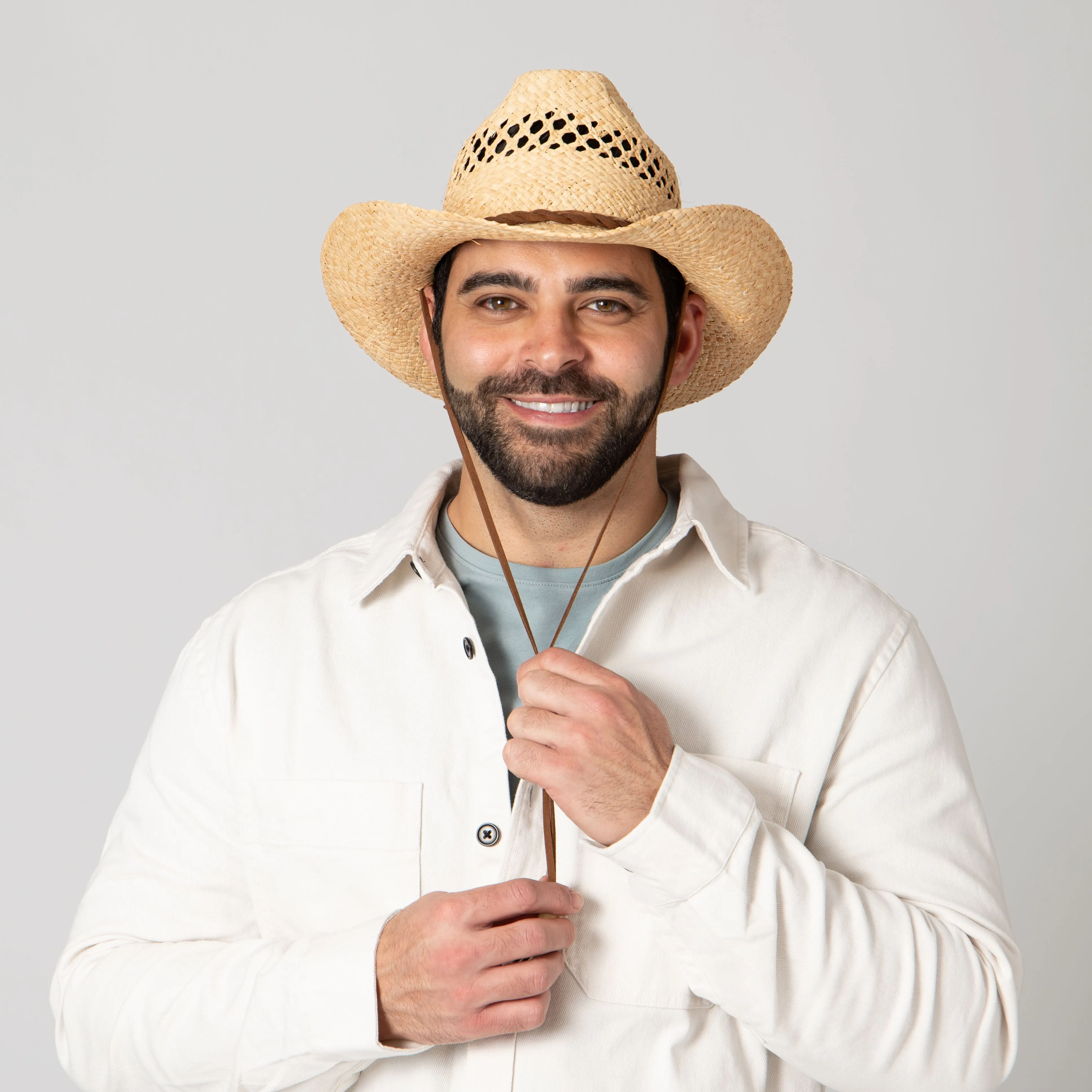 Mens Cowboy W/ Chin Cord