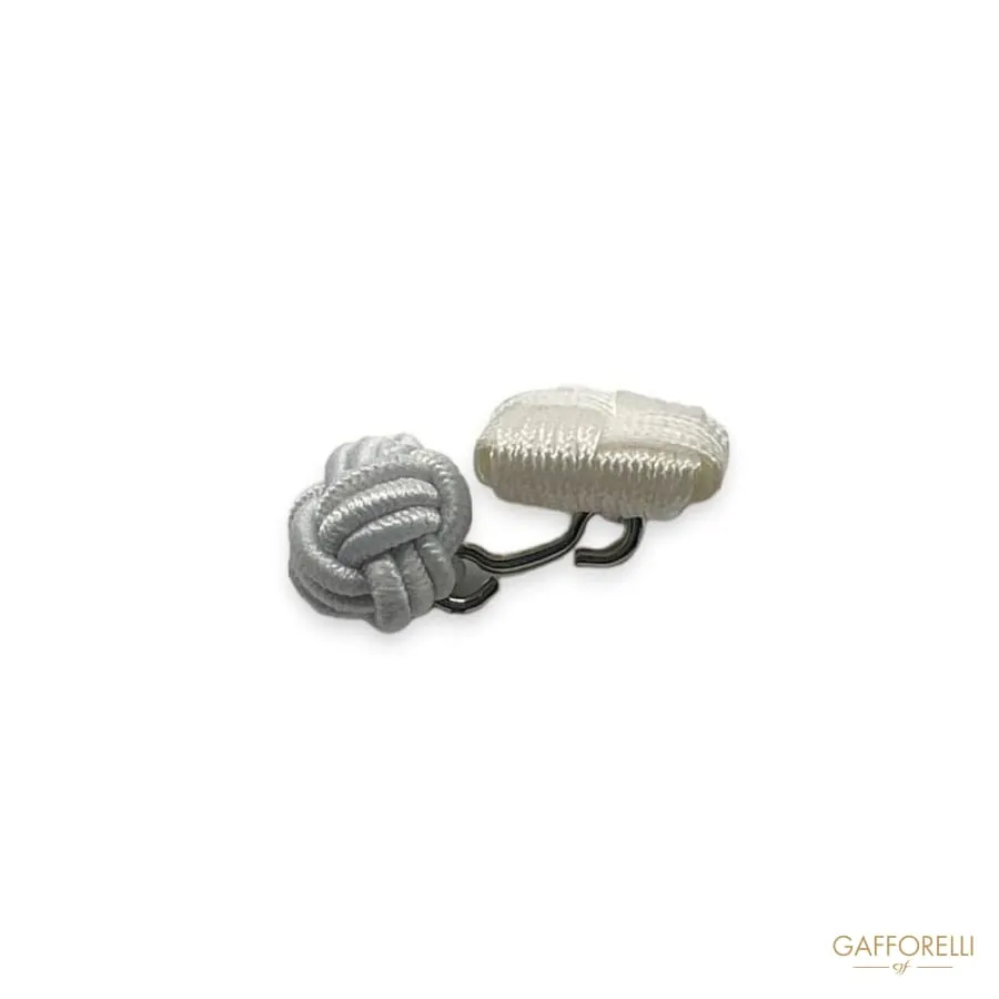 Men's Knitted Cufflink U424 - Gafforelli Srl