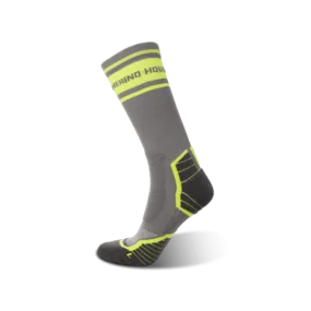 Men's Ride Soft Cycling Gray crew socks 2-packs